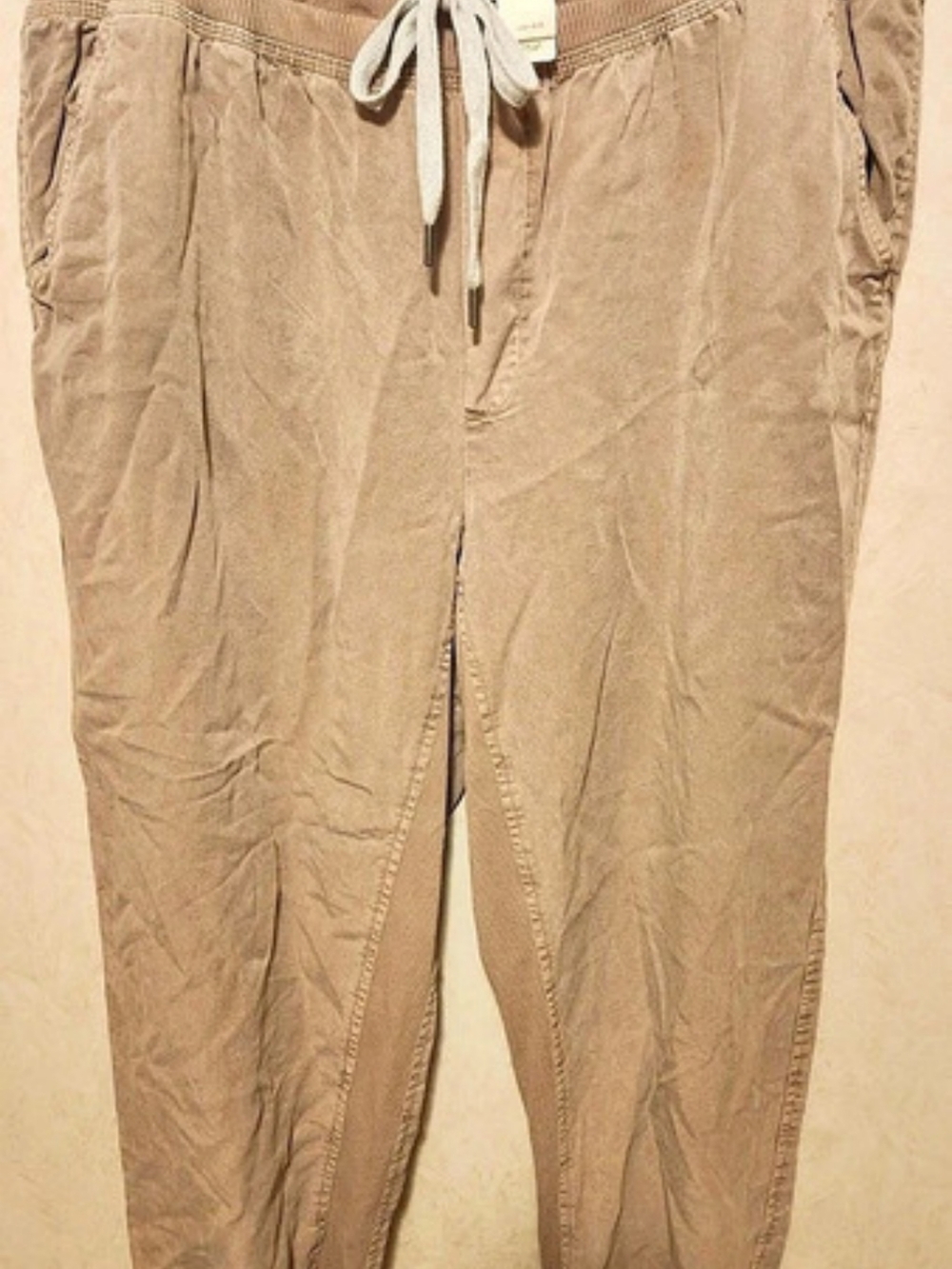 Aerie Jogger Pants in Tan Brown Size Xl